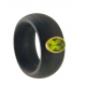 Anillo carbón peridoto