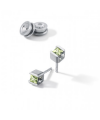 Pendientes Cube Peridot