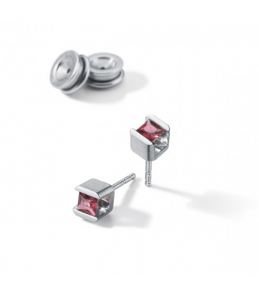 Pendientes Cube Rodholita