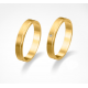 Line wedding rings