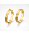 Line wedding rings
