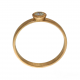 Mond solitare ring