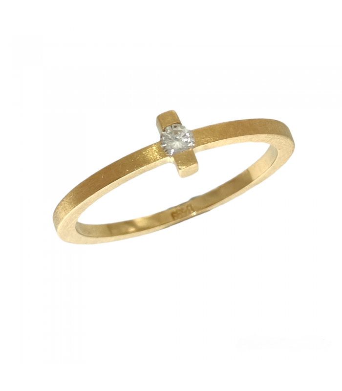 Sandra solitare ring