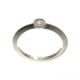 Anillo Solitario Bolitas