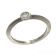 Anillo Solitario Bolitas