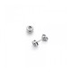 White Gold with Diamond earrings