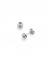 White Gold with Diamond earrings