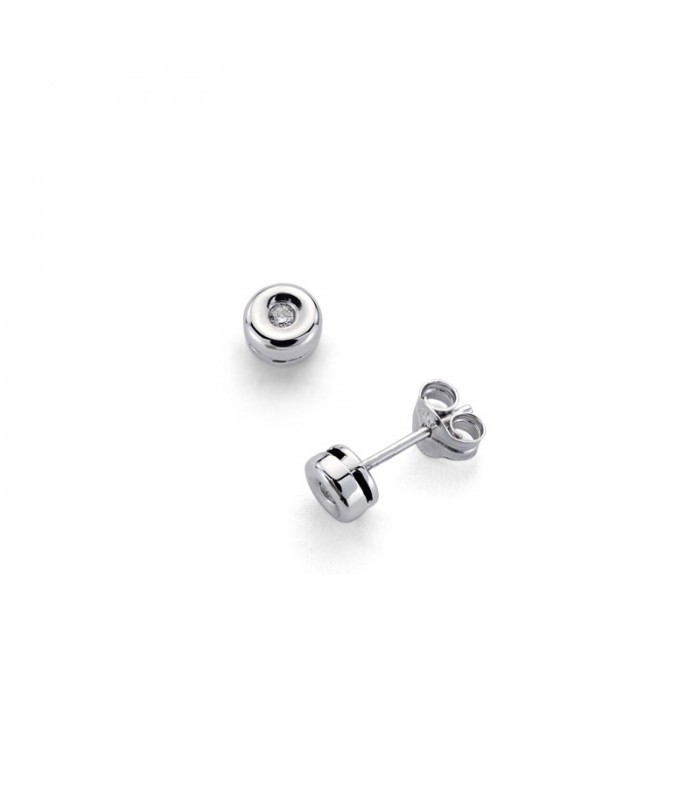 White Gold with Diamond earrings
