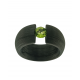 Anillo carbón peridoto tensión