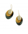 Arracades Oval Tricolor