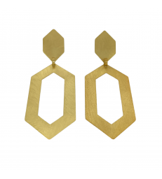 Pendientes Hexagonal