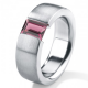 Rhodolite Ring Baguette
