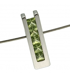 Colgante peridoto NEW YORK