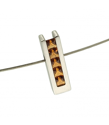 Citrine necklace New York