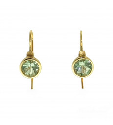 Pendientes Amatista Verde