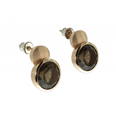 Quars Fume Earrings