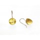 Pendientes Citrino Limón