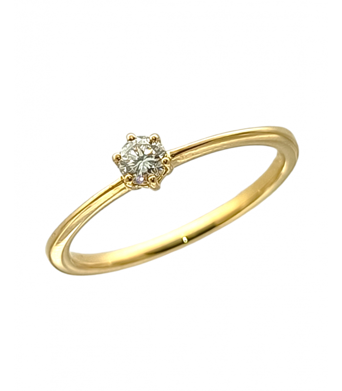 Nora solitare ring