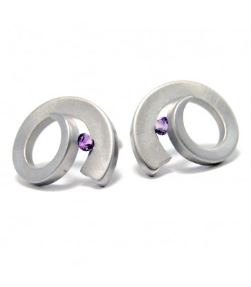 Amethyst Musicus Earrings